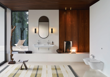 NORM 125X50 DB - Double rectangular ceramic washbasin by GSI ceramica - view 3